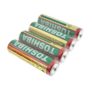 Set 4 bucati baterii AA, Toshiba Heavy Duty, R6, 1.5V