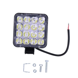 Set de 2 bucati ,Lampa de lucru LED 16 LED-uri 48W IP68, dimensiune 83mm, universala - Img 2