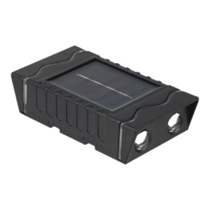 Set de 4 bucati, Lampa solara LED arhitecturala, ambientala, pentru perete, tavan sau podea, lumina calda - Img 6