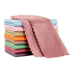Set de 5 Lavete microfibra , 40x30cm, Multicolor - Img 1