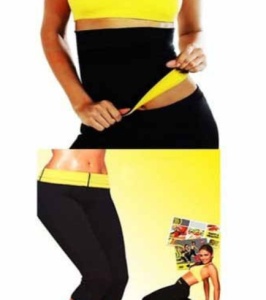 Set Format din Centura si Pantaloni Pentru Slabit din Neopren - Img 7
