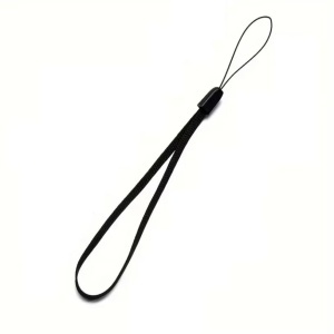 Snur pentru telefon, antipierdere, nylon, Negru