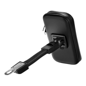 Suport Telefon Motocicleta / Scuter Universal Rezistent la Apa 5.5 - 6.3" (Negru) - Img 3