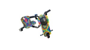 Tricicletă Electrică Copii cu Drift 360° – 350W, 36V, Bluetooth + Difuzor, Lumini LED, 20 km/h, Multicolor - Img 2