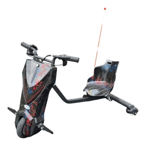 Tricicleta electrica drift 8 inch cu steag si set protectie - Img 5