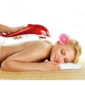 Aparat pentru masaj forma delfin, contine 3 capete, relaxare si tonifiere Pro, 0270SHB38 - Img 4