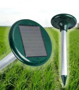 Aparat Solar Anti Daunatori, Alarma Sonica Pentru Alungat Daunatori si Cartite cu Alimentare Solara - Img 5