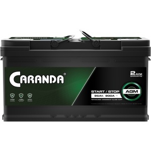 Baterie auto 12V 95Ah 900A CARANDA START STOP AGM - Img 3