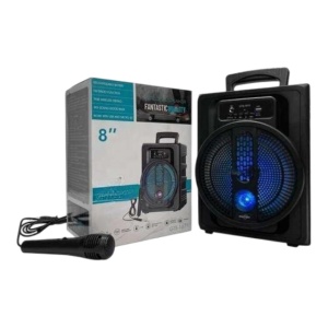 Boxa Portabila GTS-1671, Wireless cu Bluetooth si Lumini, Citire MP3 SD card, USB, Radio Fm