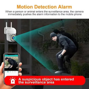 Camera supraveghere WIFI,, IP66, HD wireless, 2 MP, 1920 X 1080 pixeli - Img 5