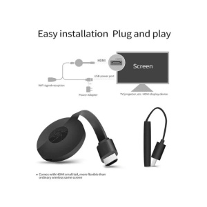 Chromecast Streaming Media Player , HDMI , Wi-Fi , Display 4K , transmisie TV din mobil , Android/iOS , Andowl - Img 4