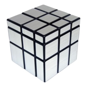 Cub Magic, Oglinda, 3x3x3, Argintiu, Plastic