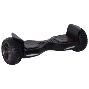 Hoverboard 2Drive Off Road , roti 8.5", autonomie 12 km, viteza 15 km/h, putere motoare 700W (2 x 350), Bluetooth, difuzoare, geanta transport inclusa, Negru