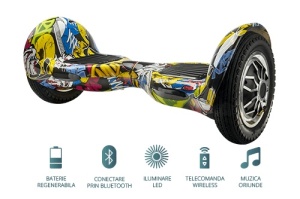 Hoverboard Grafitti Cool 10 inch - Img 3