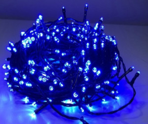 Instalatie 7017B Albastru - Instalatie de Pom cu 400 LED, 30 Metri, Multiple Jocuri de Lumini