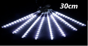 Instalație Tip Meteori, tub 30cm, 8 Tuburi ,Alb Rece, Interconectabil, Instalatie luminoasa cu 8 tuburi pentru sarbatori - Img 2