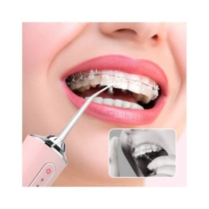Irigator Oral Profesional pentru Dus Bucal, cu 4 Capete, Curatare Anti-Tartru, 220 ml, Verde - Img 2