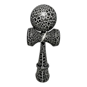 Kendama din lemn 18 cm, cracked– model clasic cu design crapat