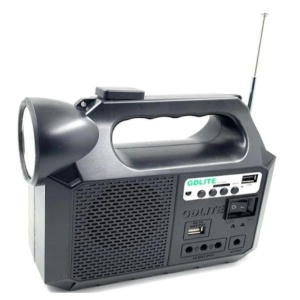 Kit solar portabil GDLITE GD8017 Music cu Bluetooth pentru Camping - Img 4