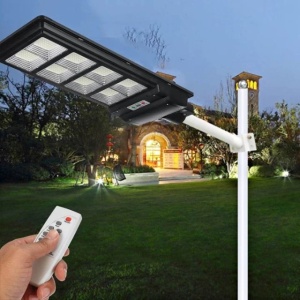 Lampa Solara Stradala, 400W cu 8 Celule, cu Telecomanda Inclusa, IP65 - Img 4