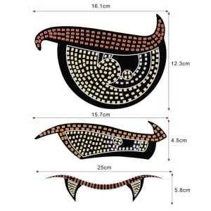 Lumină ambientală pentru afișaj LED auto Demon Eye  - Img 2