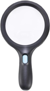Lupă cu 10 LED-uri, lentilă 2X cu zoom 5X, lupă portabilă cu lumină - Img 2