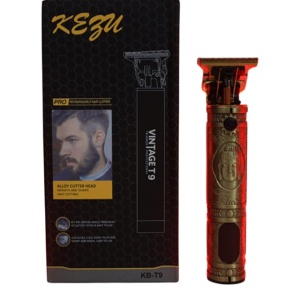Masina de tuns Profesionala, Display LED inteligent, T9 cu 4 piepteni - Img 2