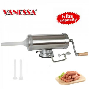 Masina Manuala de Umplut si Facut Carnati, Vanessa Sausage Maker 5 LBS, 2,5kg - Img 6