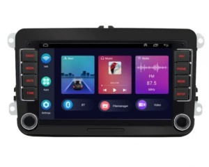 Navigatie Android CAMERA SPATE, Dedicata Volkswagen, Skoda, Seat, Golf 5, Golf 6, Jetta, Passat B6/B7, Tiguan, Touran, Transporter T5, Seat Leon si Skoda Octavia 2 si Fabia 2GB RAM, 32GB RAM, Ecran 7 inch, CarPlay si Android Auto Wireless, USB, Radio RDS - Img 4