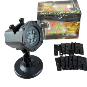 Proiector LED Exterior Si Interior Cu Diapozitive Schimbabile Pentru Craciun Si Ocazii Speciale