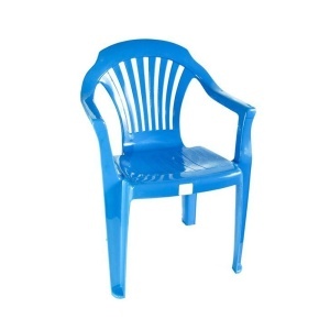 Scaunel din plastic, albastru