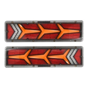 Set 2 bucati Lampi stopuri spate , triple led 46cm, 5 functii, semnalizare dinamica, 12-24V, 1067