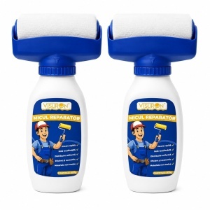 Set 2 Bucati Trafalet Micul Reparator cu Vopsea Lavabila – Retusuri Rapide pentru Pereti, Aplicare Curata si Uniforma