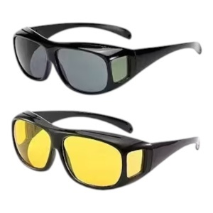 Set 2 perechi ochelari pentru condus de zi - noapte HD Vision