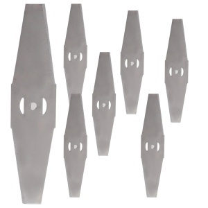 Set 7 x Lama Metalica Pentru Motocoasa, Masina de Tuns Iarba