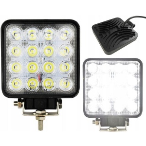 Set 8 proiectoare 16 LED 48W auto OFF-ROAD, IP 67 - Img 2