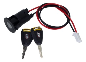 Set de 2 chei pentru trotineta electrică Citycoco, neagră - Img 4