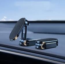 Suport auto magnetic multifunctional, universal, compatibil cu toate dimensiunile de telefon, cu unghi reglabil si rotire 360⁰ - Img 3