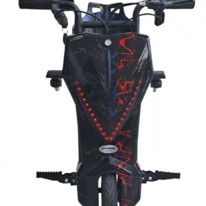 Tricicleta electrica drift 8 inch cu steag si set protectie - Img 3