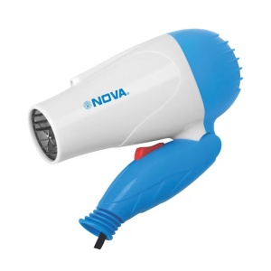 Uscator Par NV1290, Feon 1000w, cald si rece, maner pliabil - Albastru