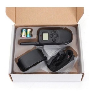 Zgarda Dresaj Caine Electrosoc Vibratie 300Mt Nivelurile 0 -100 - Img 4