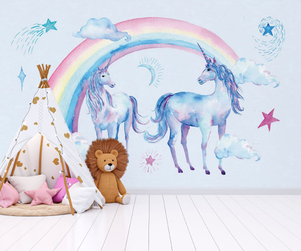Fototapet Personalizat Unicornii