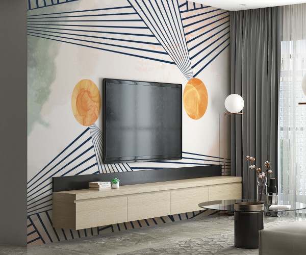 Fototapet Interiors Stripe