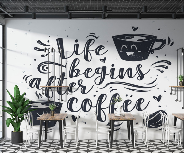 Fototapet Coffe Spark