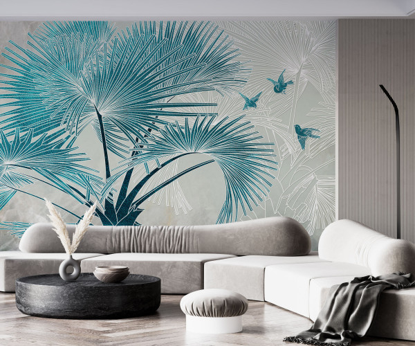 Fototapet Personalizat Small Palm Tree