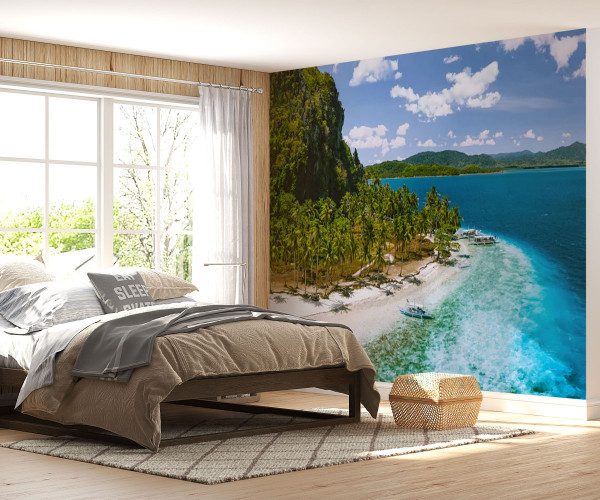 Fototapet Personalizat Barcutele pe Plaja