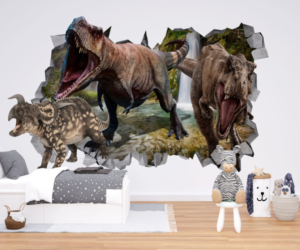 Fototapet Personalizat Dinozauri Infricosatori