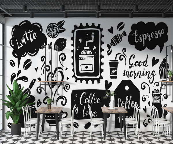 Fototapet Coffe Level