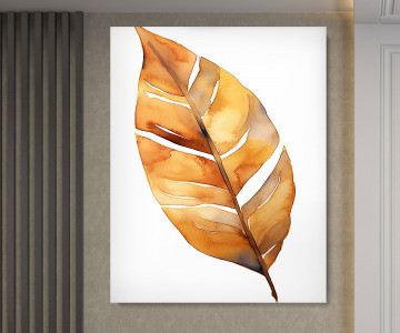 Tablou Canvas Autumn Leaf