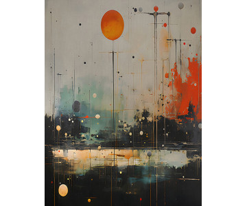 Tablou Canvas Celestial Mirage - Img 3